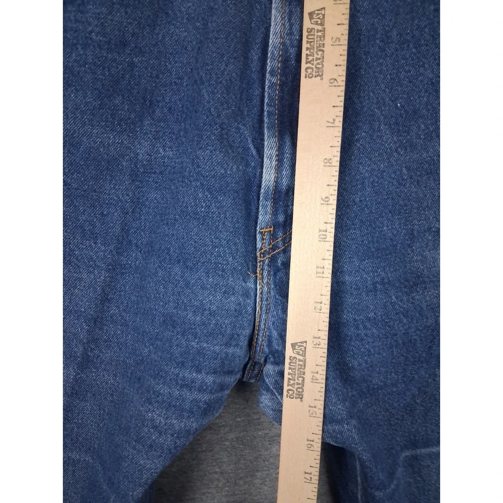 Levis Mens Jeans 40x34 Blue Denim 517 Bootcut Americana Cowboy Western Street